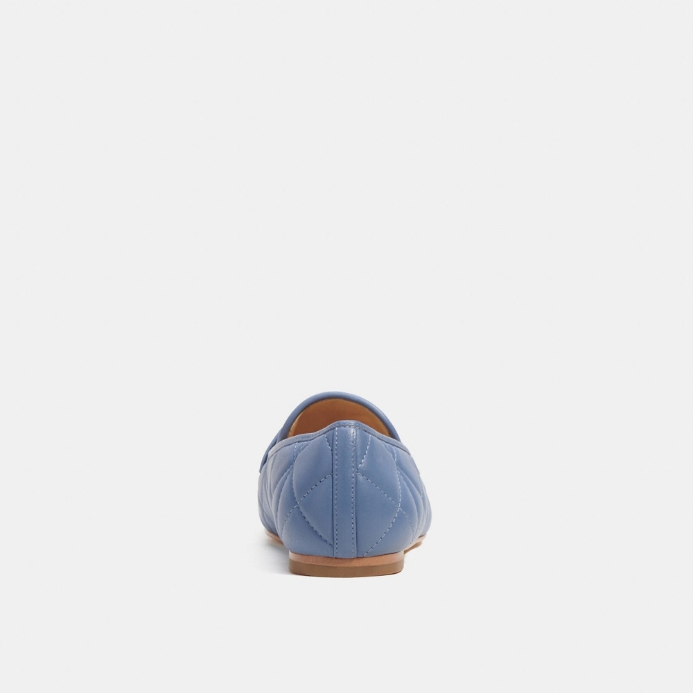 Coach Light Blue Heidi Loafer - Picture 3 of 4